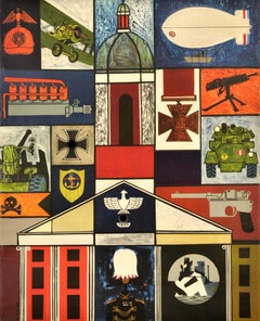 Vintage Official Reproduction Poster The Imperial War Museum London Transport UK