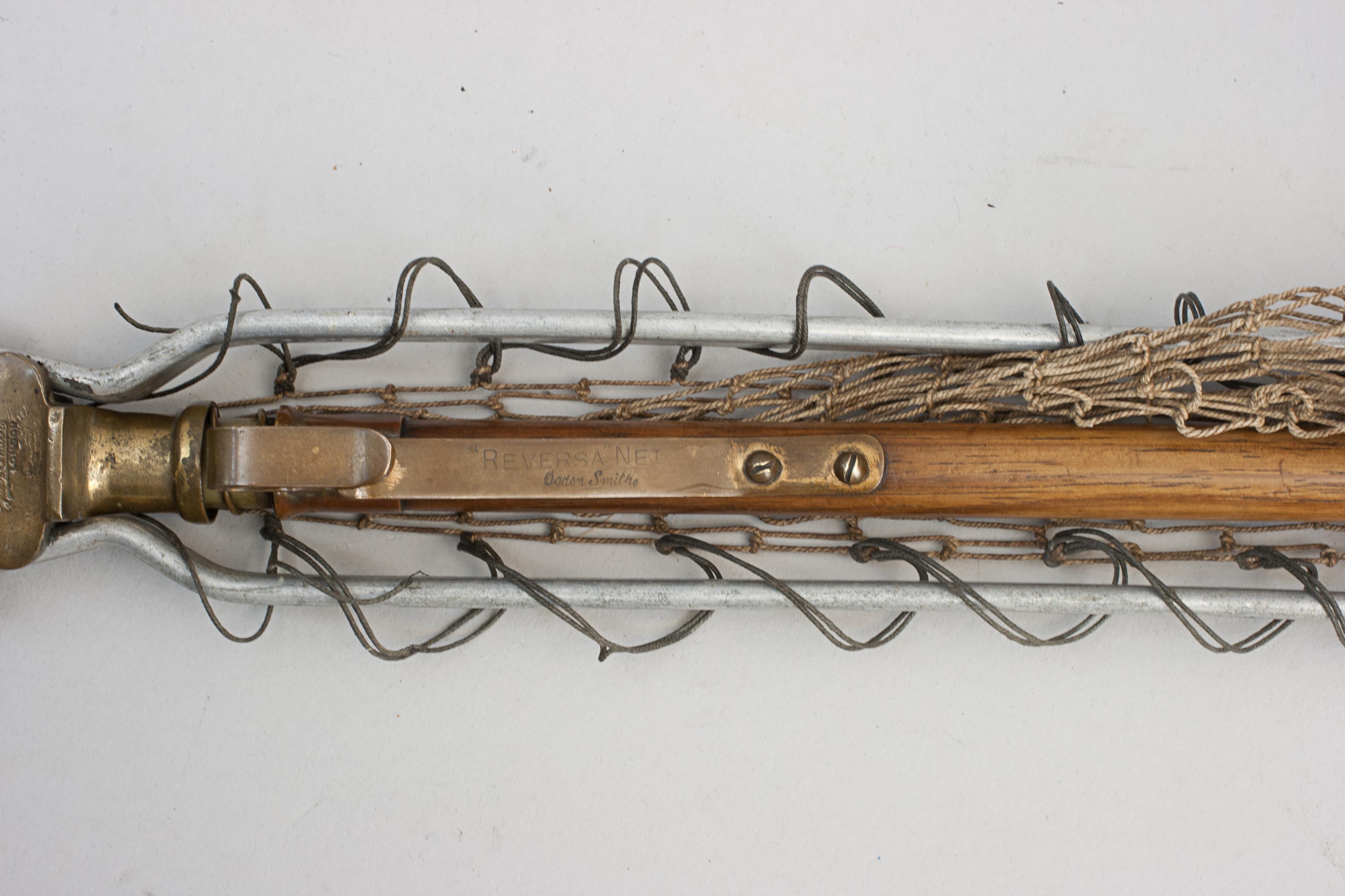 Ottone Rete da pesca d'epoca di Smith & Smith in vendita