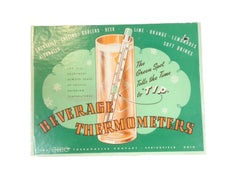 Vintage, Ohio Thermometer Company, Drink Stirrers / Swizzle Sticks