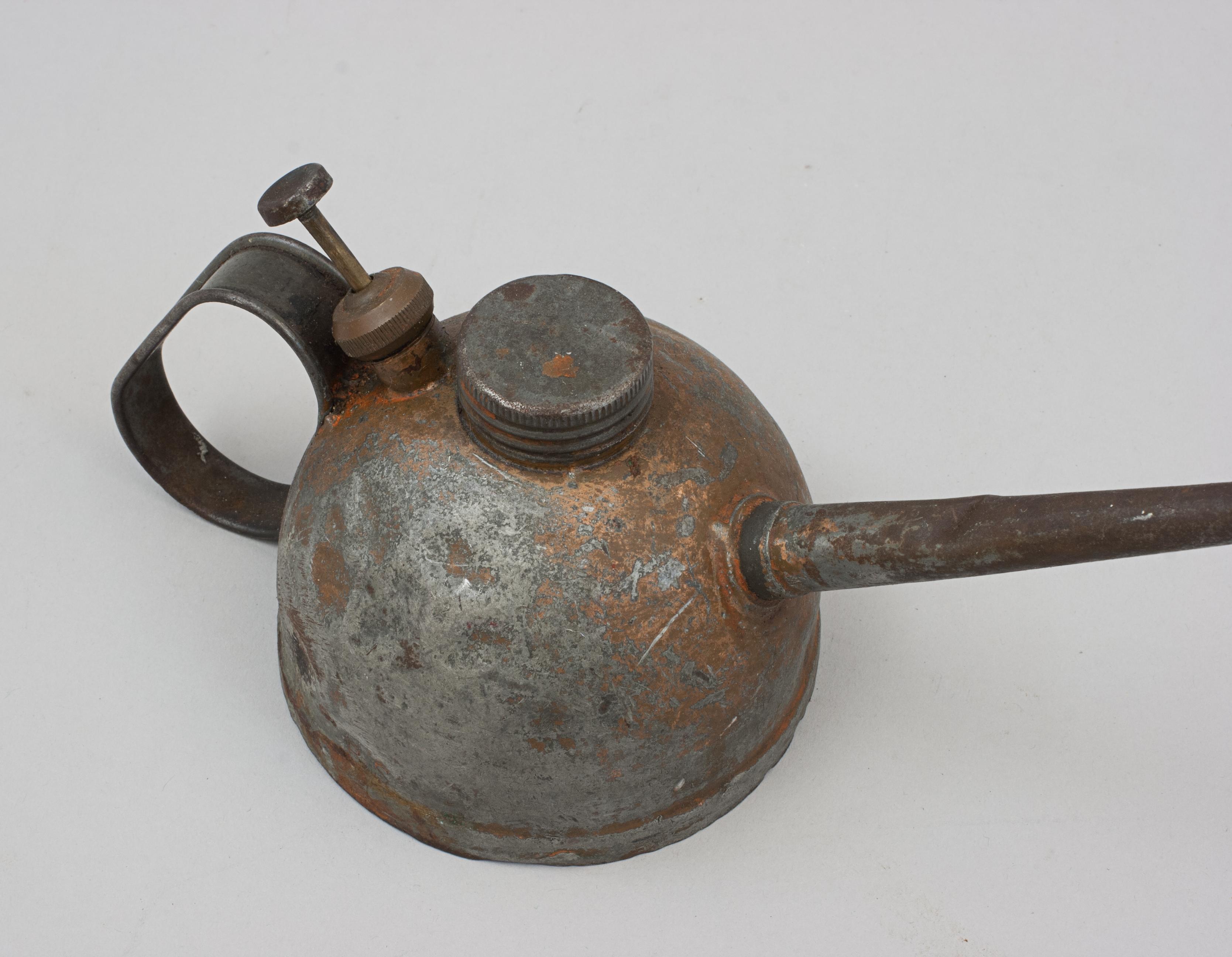 British Vintage Oil Can For Sale