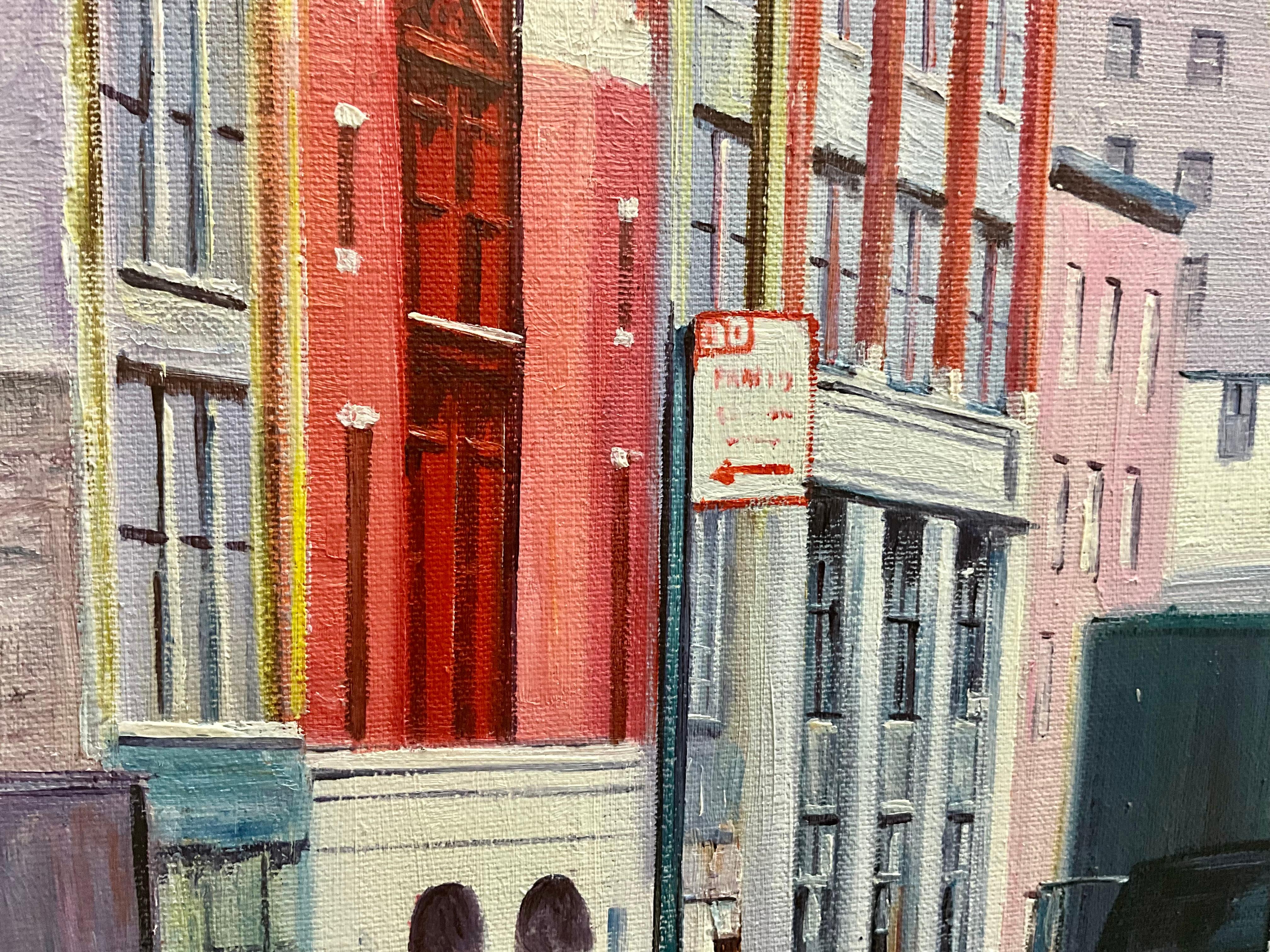 Toile Huile sur toile : Jones's Diner, New York en vente
