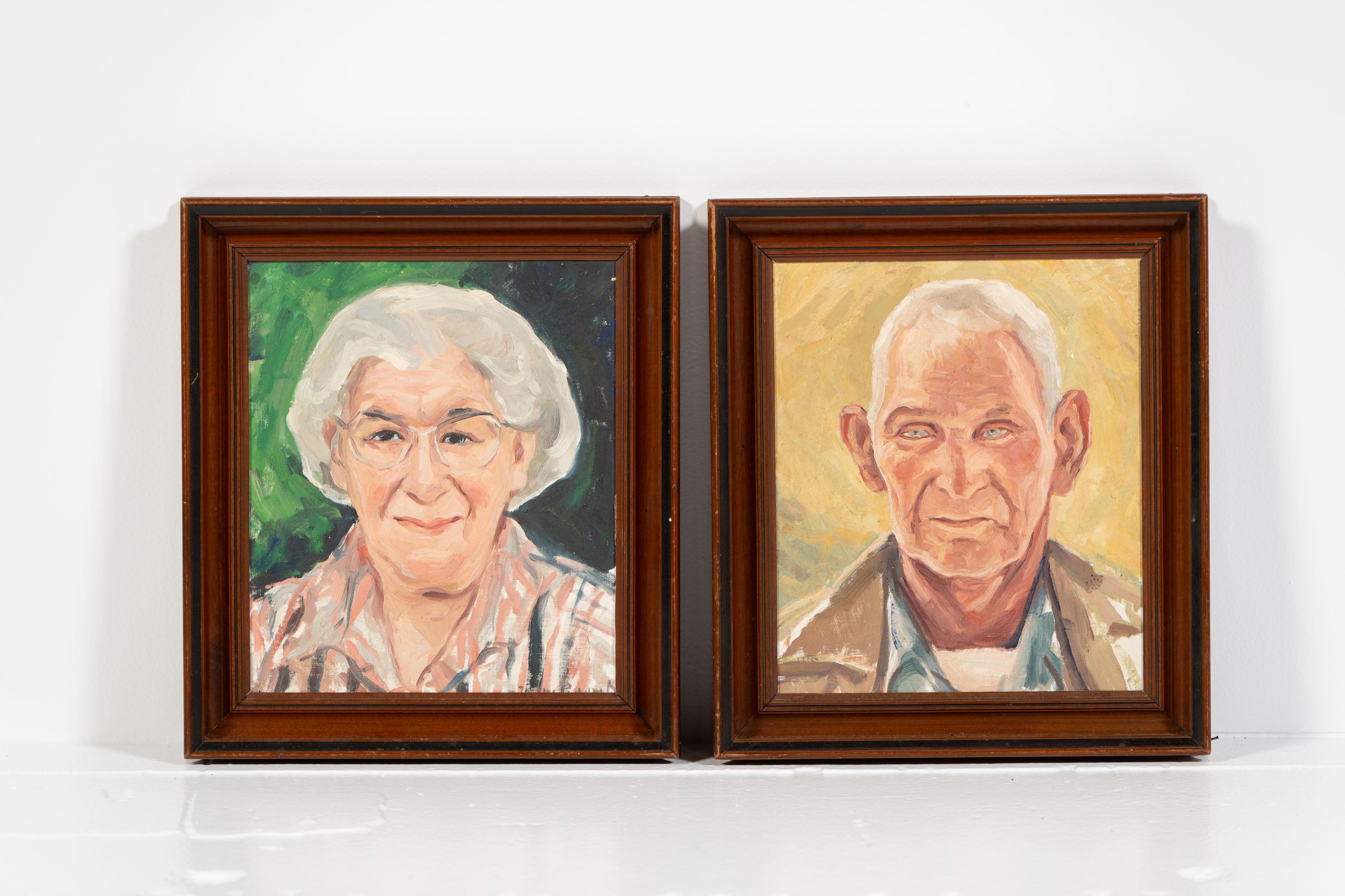 Dipinto a mano Quadro d'epoca a olio su tela, 