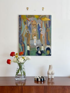 Vintage Oil Painting By Donald K Ryan