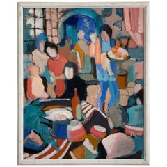 Vintage Oil Painting by Donald K Ryan