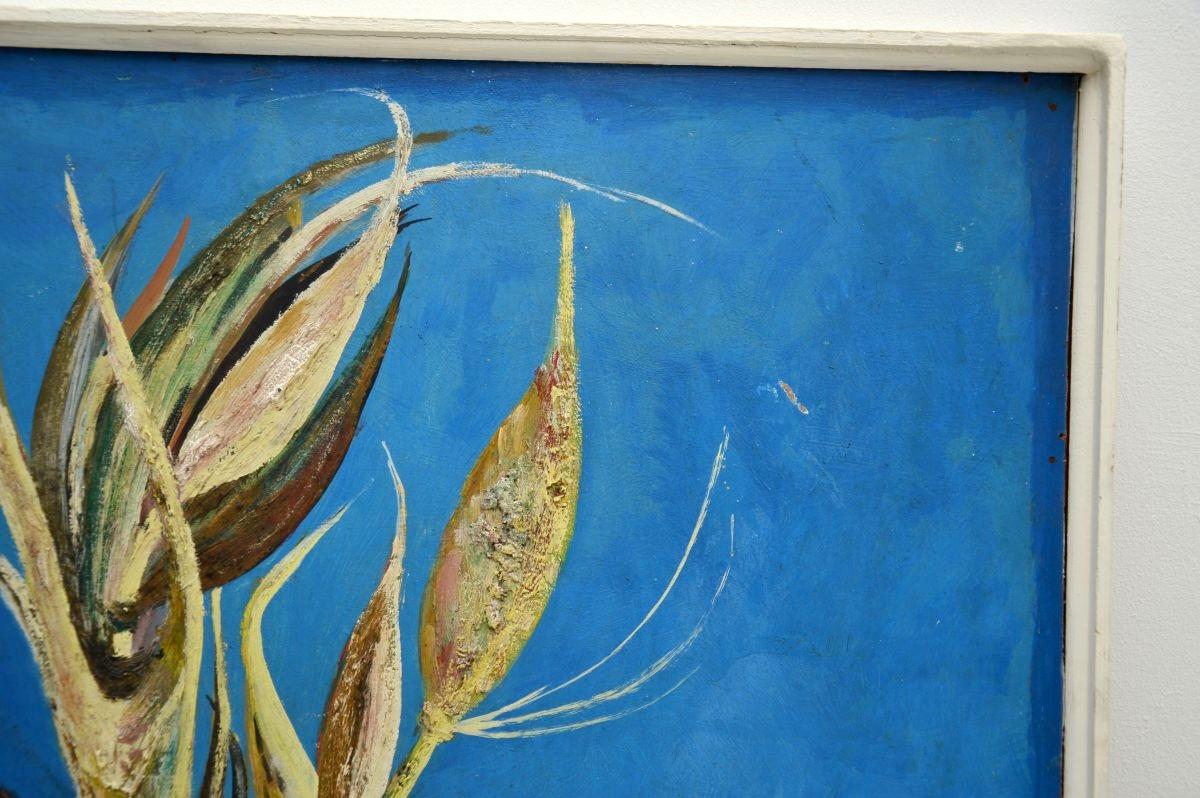 Metà XX secolo Pittura a olio d'epoca di Keith Gretton, nato nel 1934 in vendita