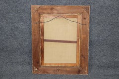 Vintage Oil Painting on Canvas of a Paris Street Scene Signed Kazlazusky