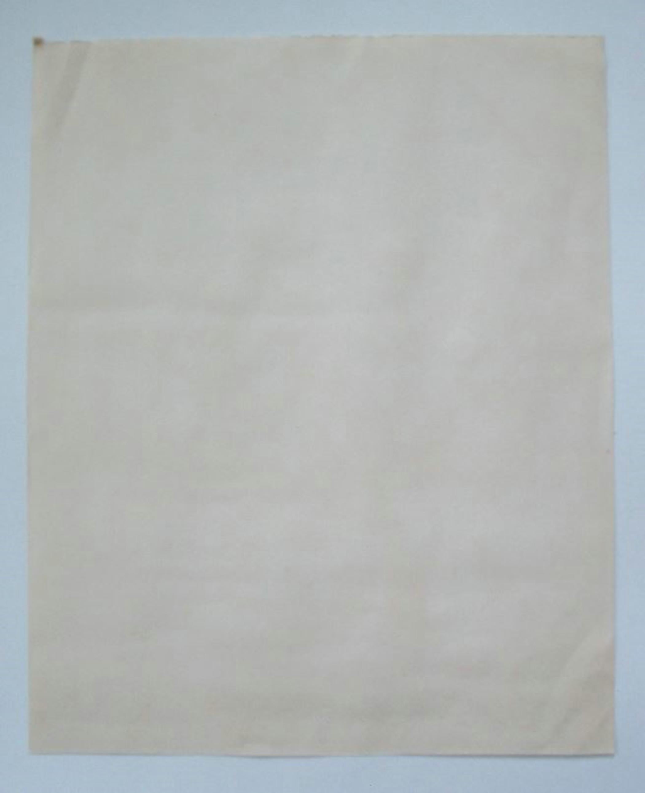 Vintage By Ölpastellzeichnung - Blüten (nach Van Gogh) - ungerahmt - 20. Jahrhundert im Zustand „Gut“ im Angebot in Chatham, ON