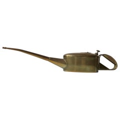 Vintage Oil Pump Can in Brass, 1930s