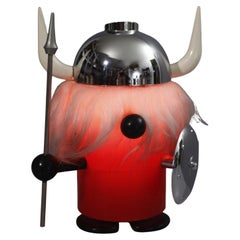 Vintage “Olaf” the Viking lamp by Old Timer Ferrari Italy 1960s