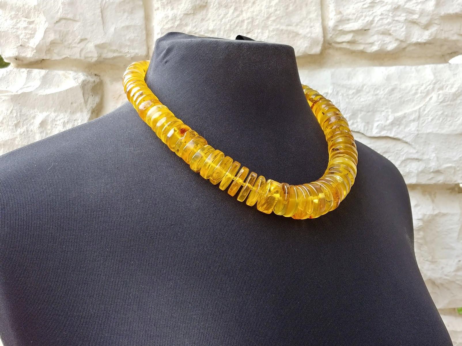 antique baltic amber necklace
