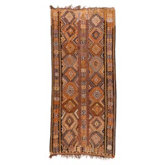 Tapis Kilim d'Anatolie du Nord vintage Bayburt