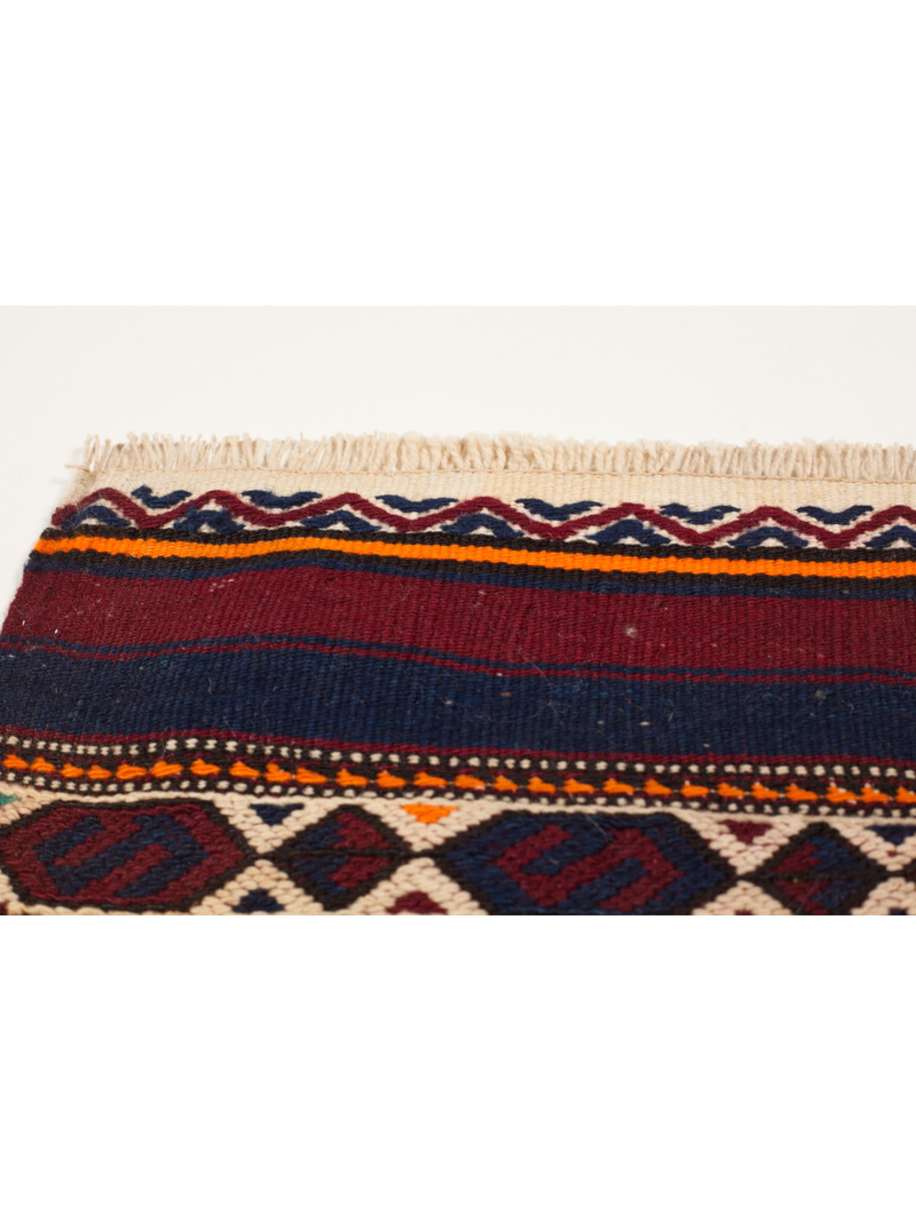 Vintage Old Bergama Kilim Cuval Teppich Chuval Mat Anatolian Turkish Yastik Carpet (Kelim) im Angebot