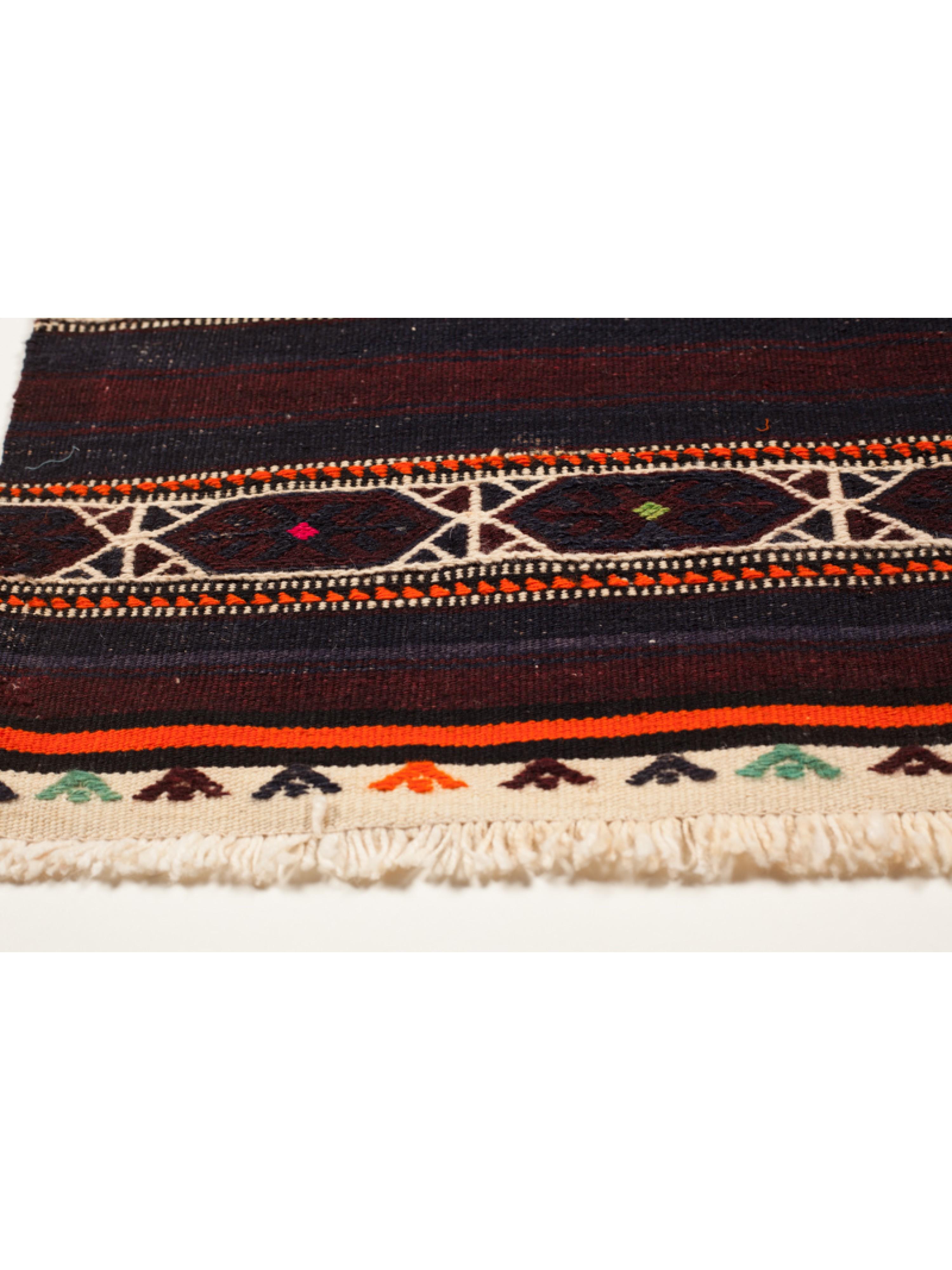 Turco Vintage Old Bergama Kilim Cuval Rug Chuval Mat Tappeto turco anatolico Yastik in vendita