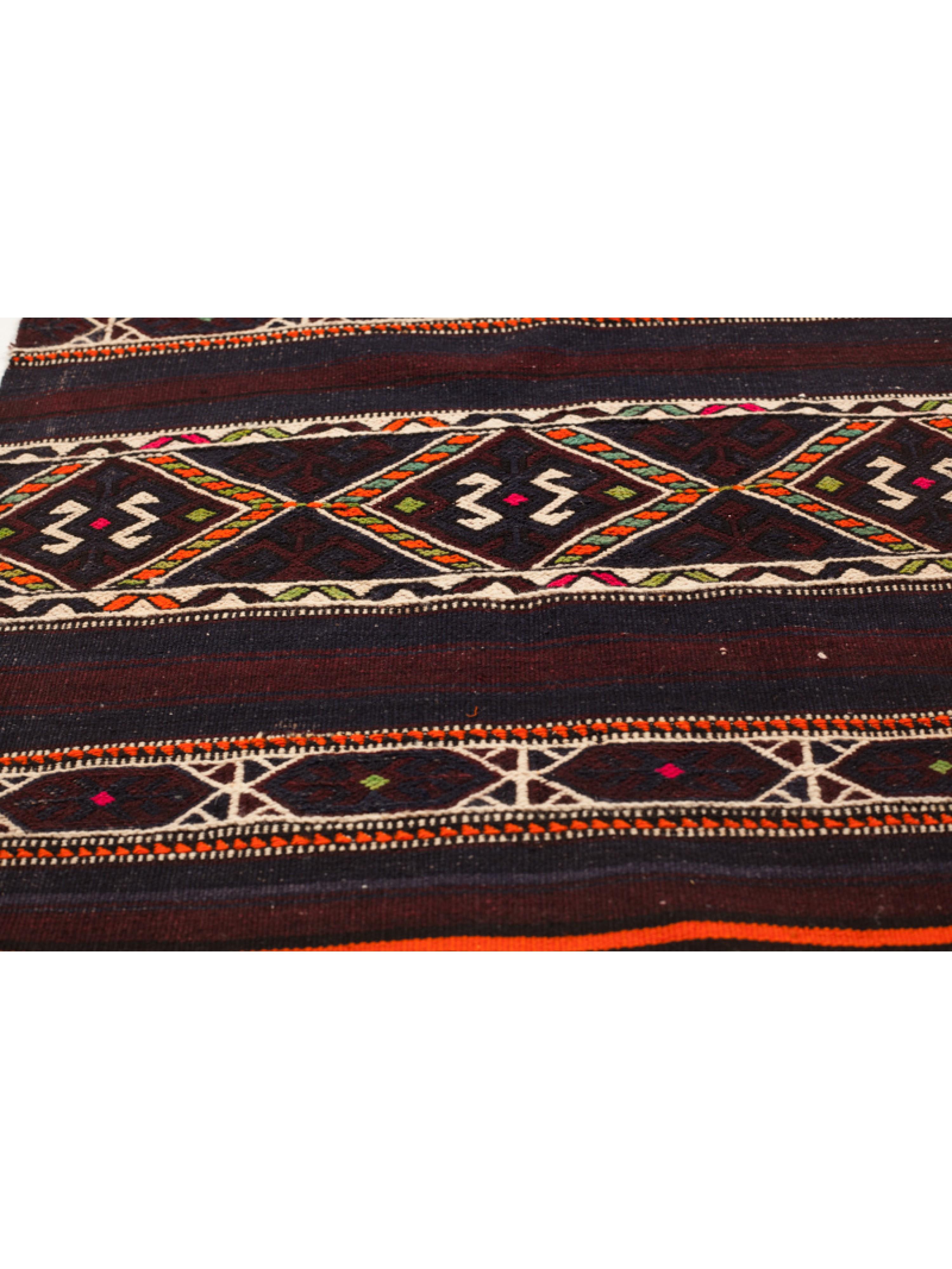 Tessuto a mano Vintage Old Bergama Kilim Cuval Rug Chuval Mat Tappeto turco anatolico Yastik in vendita