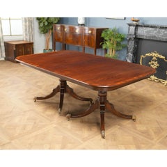 Vintage Old Colony Furniture Mahogany Dining Table