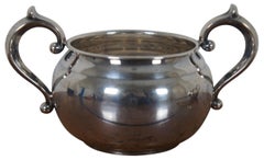 Vintage Old French Gorham Sterling Silver Coffee Tea Creamer Sugar Bowl 909/910