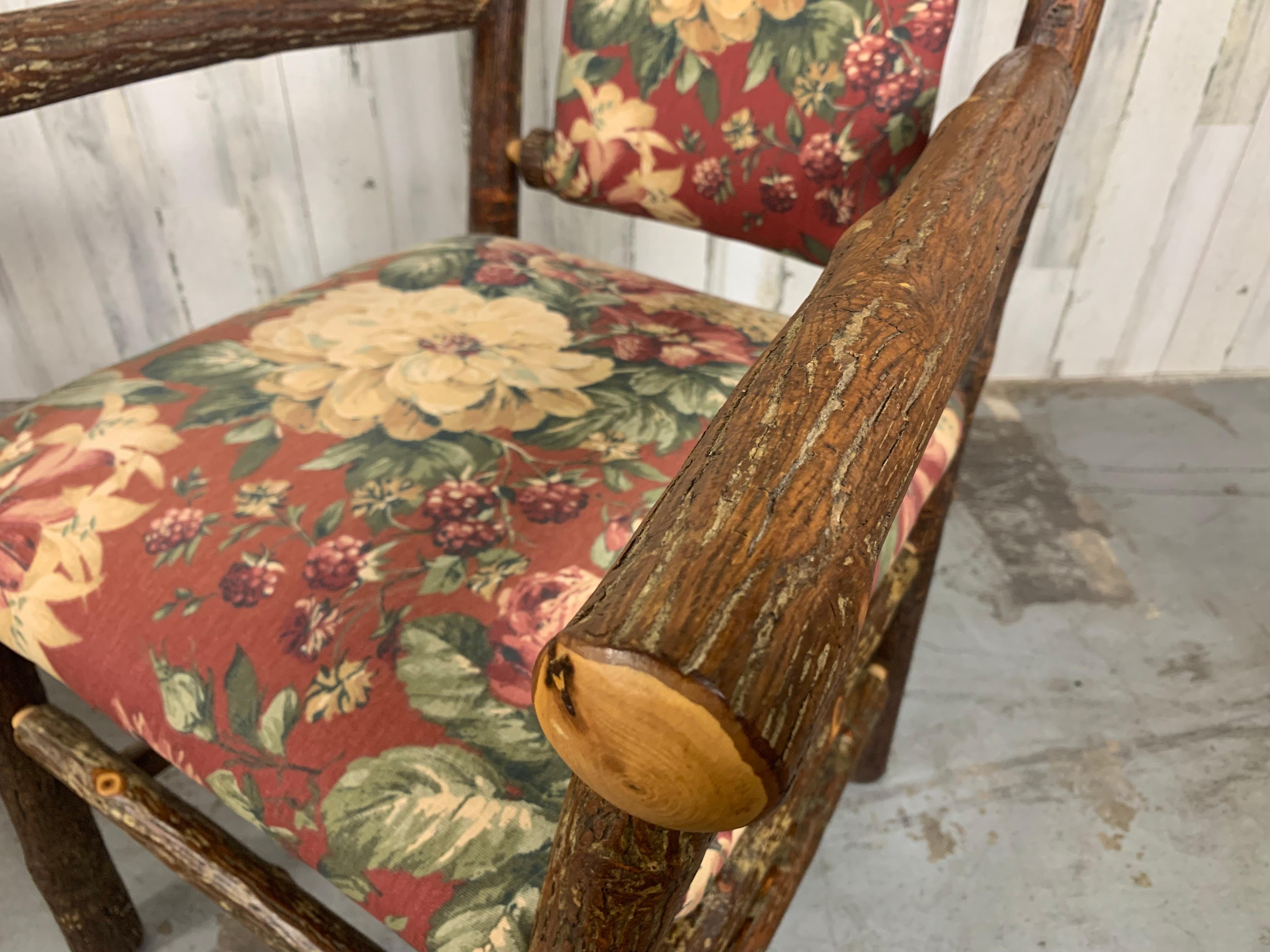 Vintage Old hickory Armchairs For Sale 3