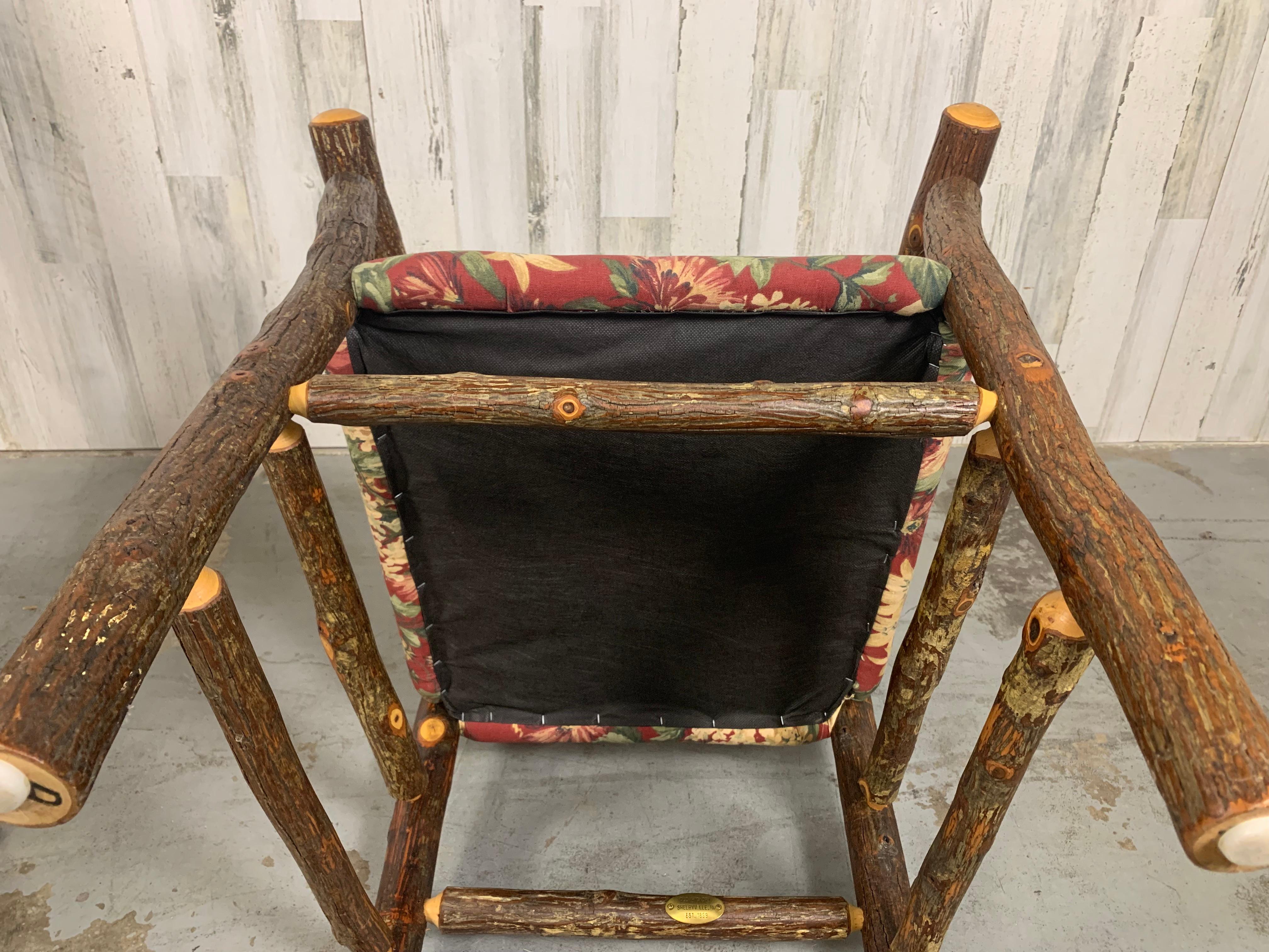 Vintage Old hickory Armchairs For Sale 6
