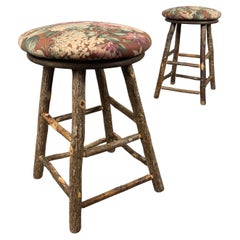 Vintage Old Hickory Counter Stools