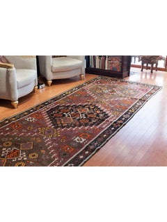 Vintage Old Kars Kilim Eastern Turkey Anatolian Rug Turkish Wool Runner Carpet