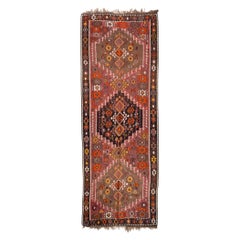Vintage Old Kars Kilim Eastern Turkey Anatolian Rug Turkish Wool Carpet