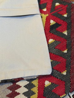 Vintage & Old Kilim Cushion Cover, Anatolian Yastik Turkish Modern Pillow 3842