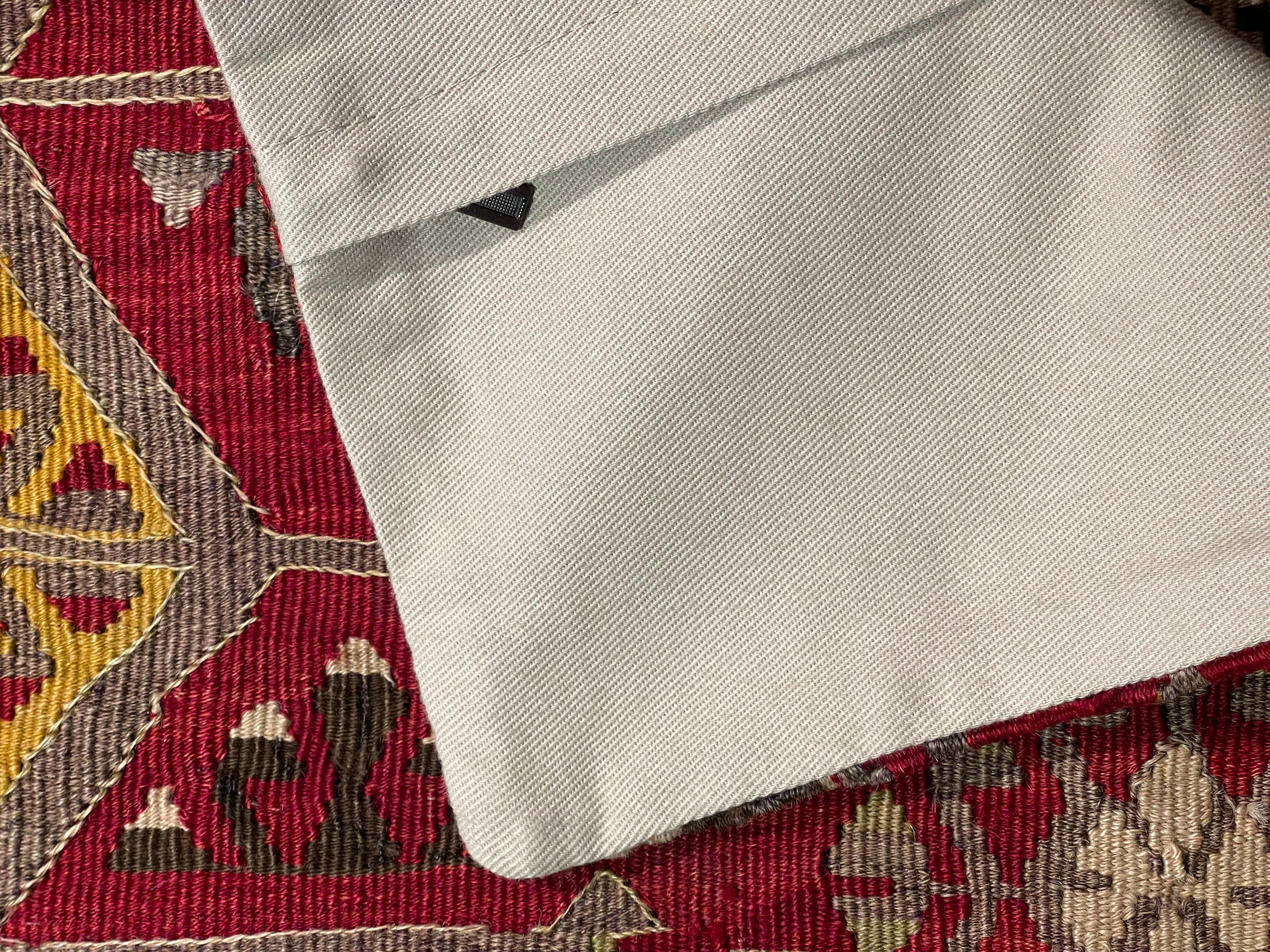 Funda de Cojín Kilim Vintage y Antiguo, Cojín Moderno Turco Yastik de Anatolia 4234 en Bueno estado para la venta en Tokyo, JP