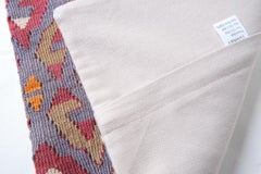 Vintage & Old Kilim Cushion Cover, Anatolian Yastik Turkish Modern Pillow 4335