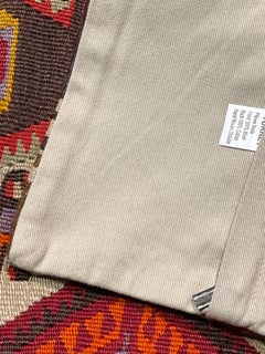 Vintage & Old Kilim Cushion Cover, Anatolian Yastik Turkish Modern Pillow 4367