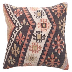 Coussin Kilim vintage et ancien, coussin moderne turc d
Anatolie Yastik 4370