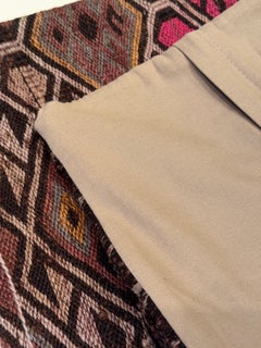 Vintage & Old Kilim Cushion Cover, Anatolian Yastik Turkish Modern Pillow 4426