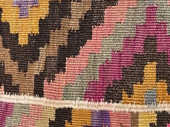 Vintage & Old Kilim Cushion Cover, Anatolian Yastik Turkish Modern Pillow 4433