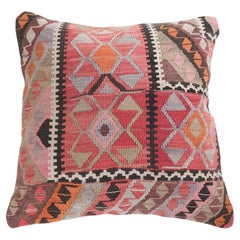 Copricuscino Kilim vintage e antico, cuscino moderno turco Anatolian Yastik 4492