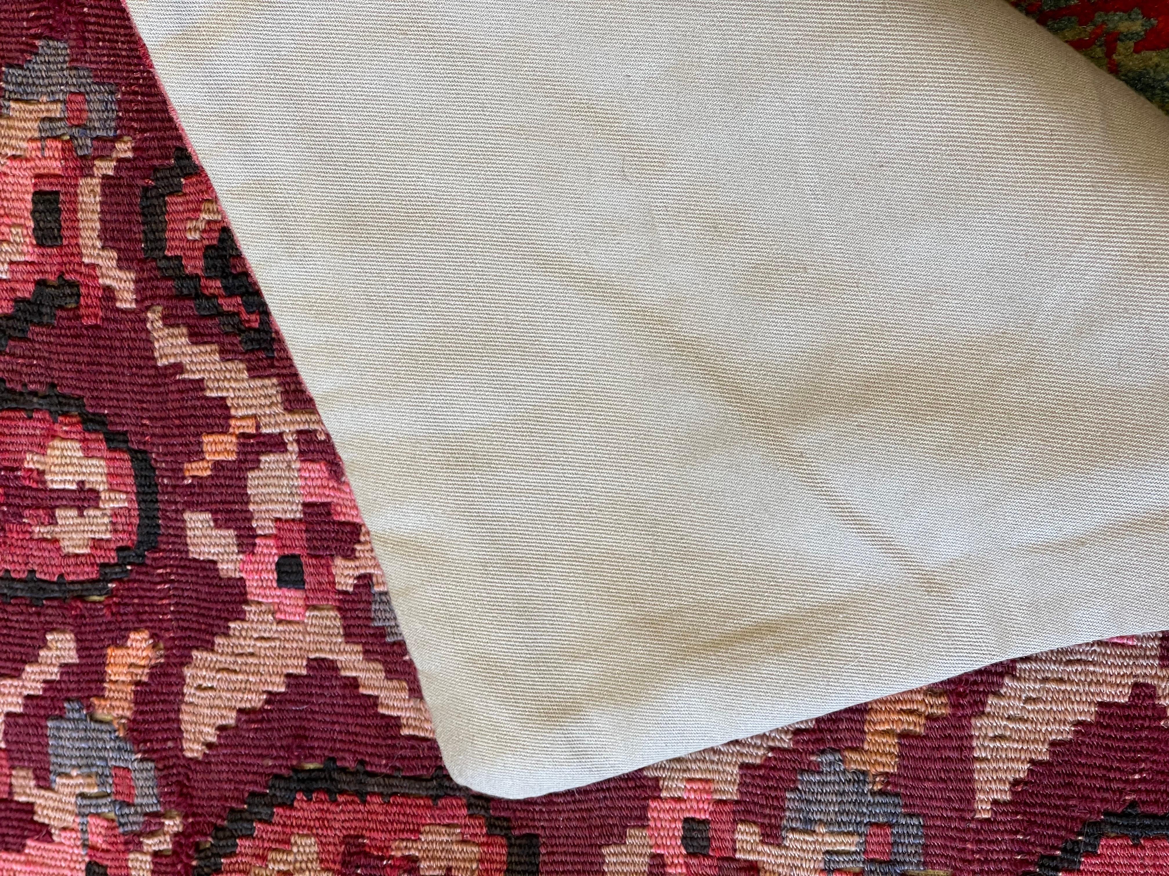 Funda de Cojín Kilim Vintage y Antiguo, Cojín Moderno Turco Yastik de Anatolia 4500 Siglo XXI y contemporáneo en venta