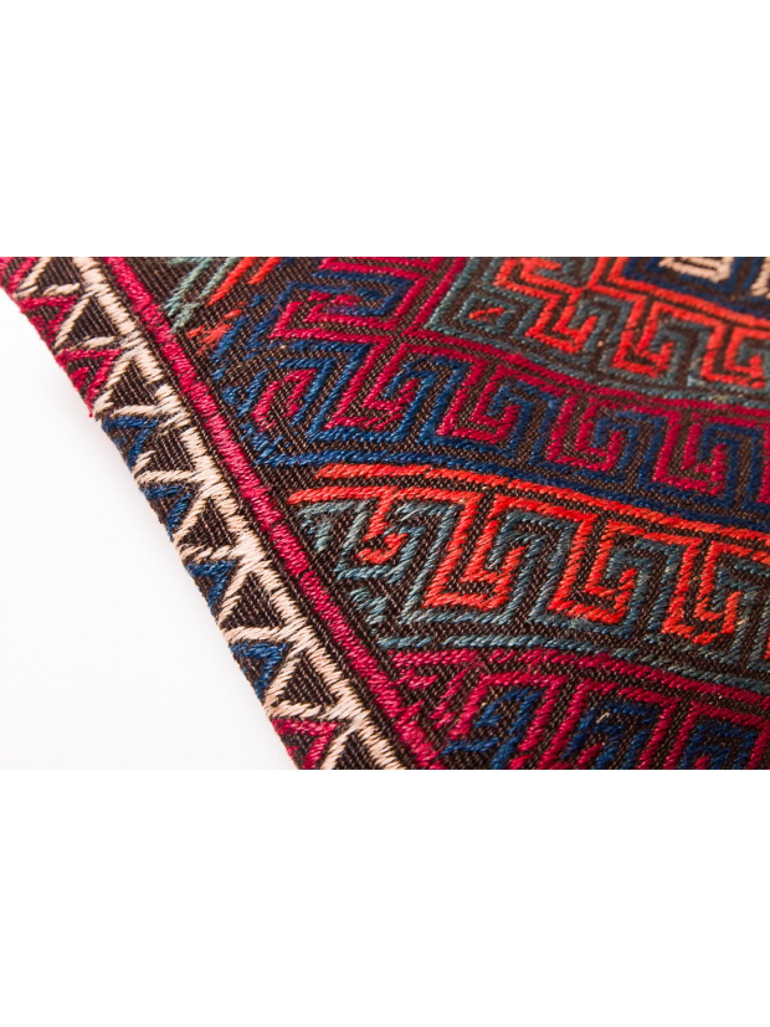 Vintage & Old Kilim Cushion Cover, Anatolian Yastik Turkish Modern Pillow KC1796 In Good Condition For Sale In Tokyo, JP