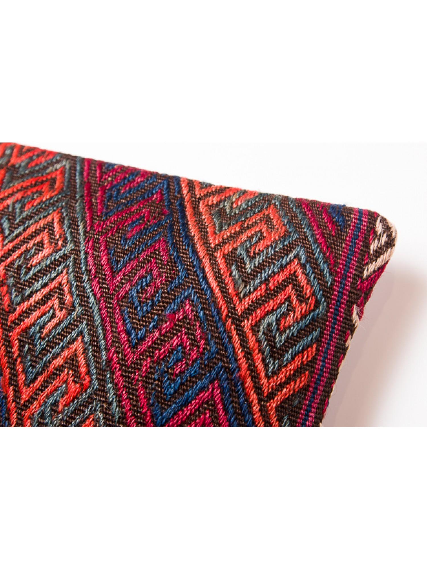 Contemporary Vintage & Old Kilim Cushion Cover, Anatolian Yastik Turkish Modern Pillow KC1796 For Sale