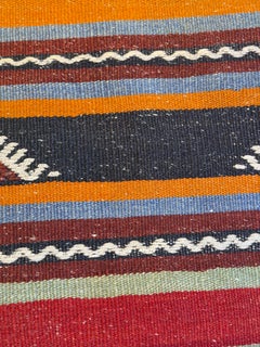 Vintage & Old Kilim Kissenbezug Rechteckig Yastik Türkisch Modern Kissen 4131