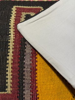 Vintage & Old Kilim Kissenbezug Rechteckig Yastik Türkisch Modern Kissen 4134