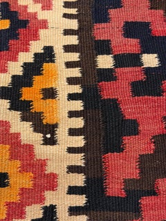 Vintage & Old Kilim Kissenbezug Rechteckig Yastik Türkisch Modern Kissen 4139