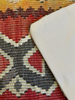 Vintage & Old Kilim Kissenbezug Rechteckig Yastik Türkisch Modern Kissen 4140