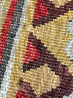 Vintage & Old Kilim Cushion Cover Rectangular Yastik Turkish Modern Pillow 4146