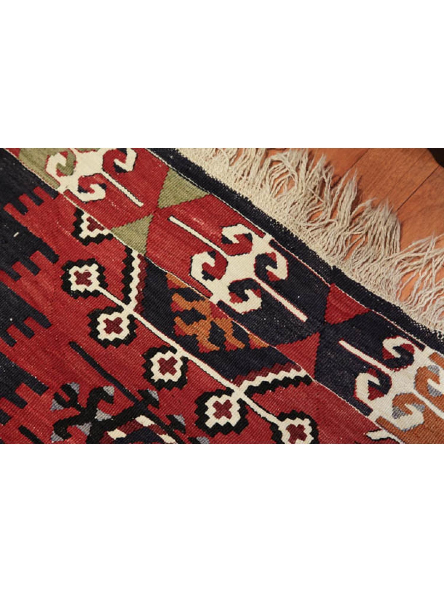 Alfombra antigua vintage Malatya Kilim Anatolia del Sur Alfombra turca siglo XX en venta