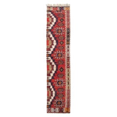 Vintage Old Malatya Kilim South Anatolia Rug Turkish Carpet