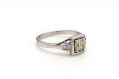 Vintage Old Mine Cut Diamond Ring