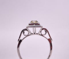 Vintage Old Mine Cut Diamond Ring