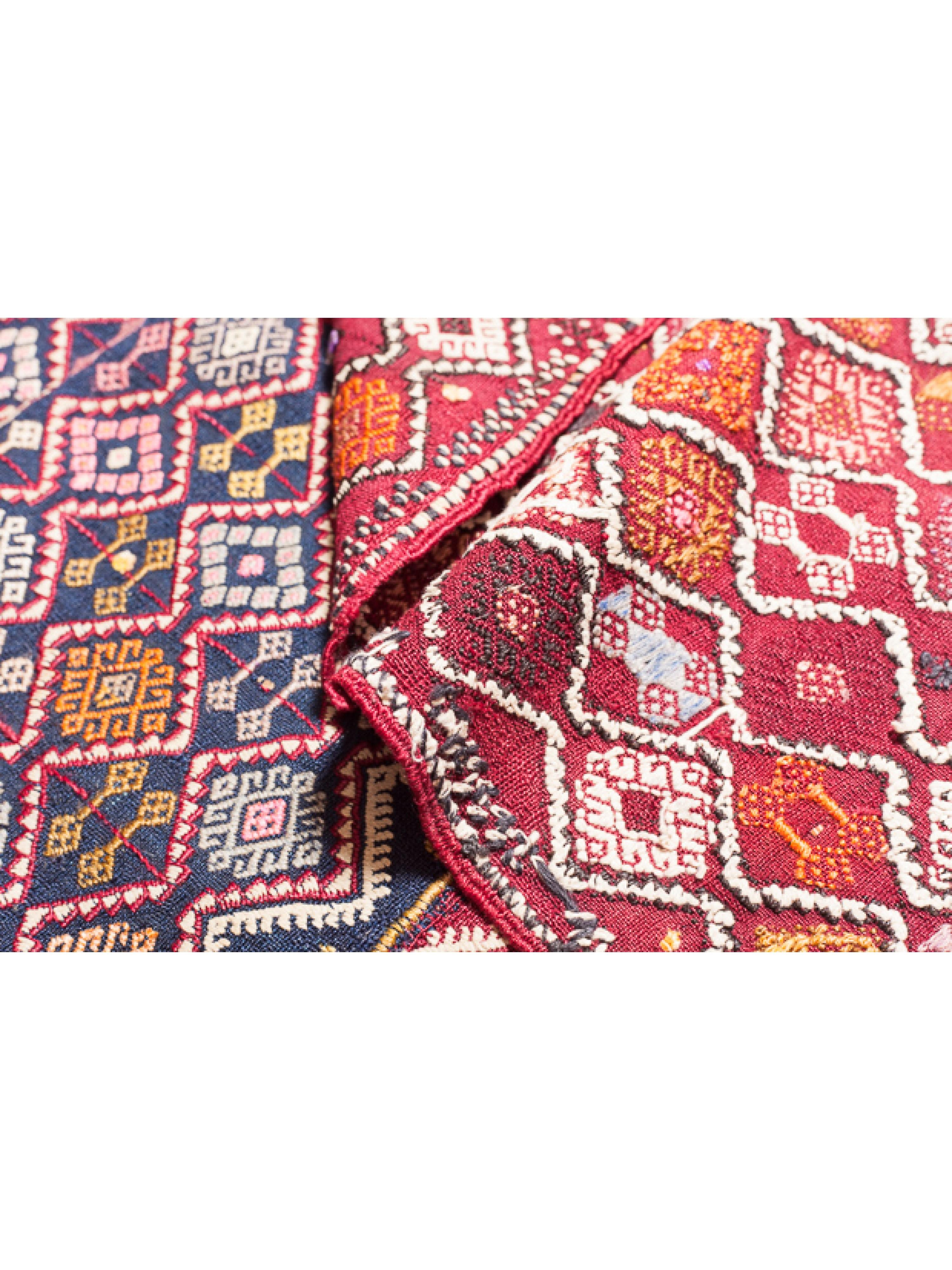 Vintage Old Sivas Cecim Jijim Kilim Central Anatolian Rug Tappeto in lana turca in vendita 3