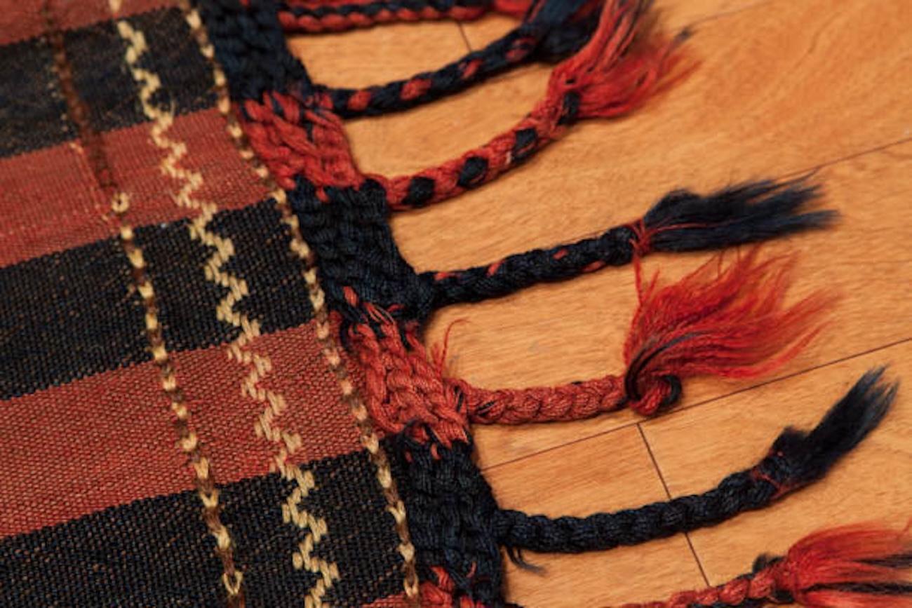 Vintage Antiguo Sofreh Kilim Anatolia Central Alfombra Sofra Alfombra Turca Teñido con vegetales en venta