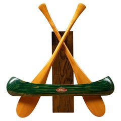 Vintage "Old Town" Canoe Salesman Sample Display