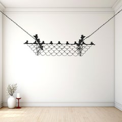 Vintage Old World 17-light statement French Provincial Wrought Iron Chandelier