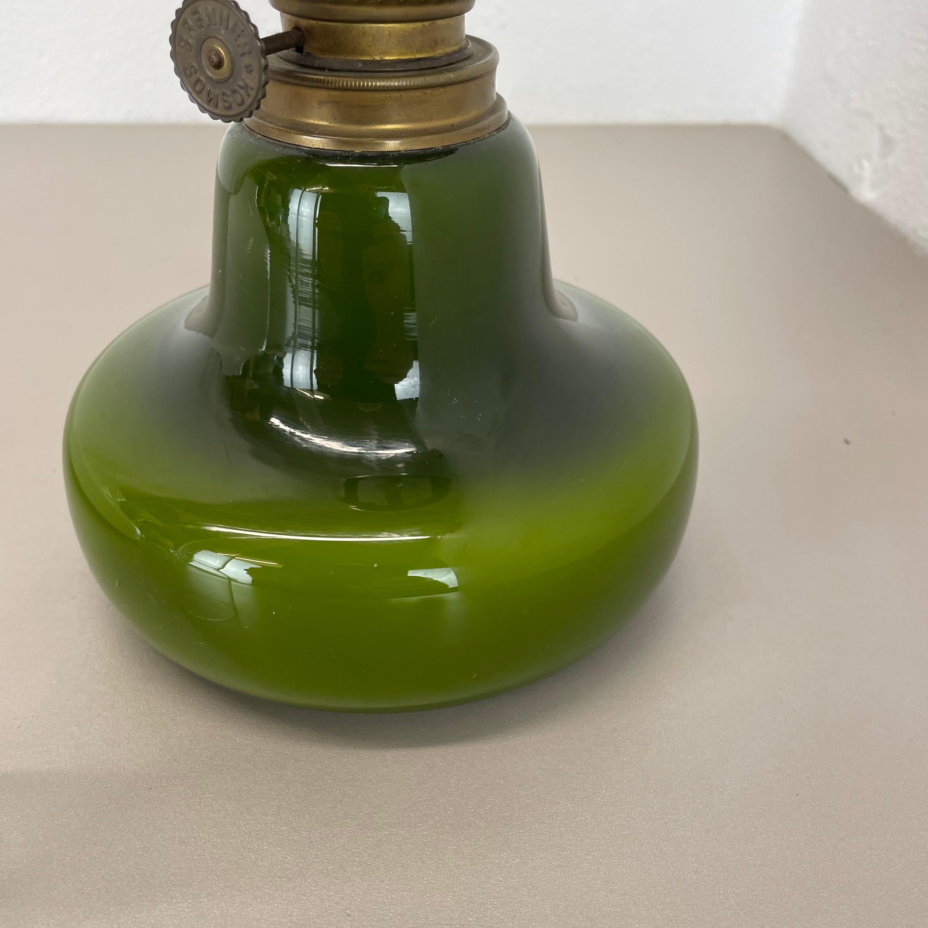 Lampe de table à huile vintage 